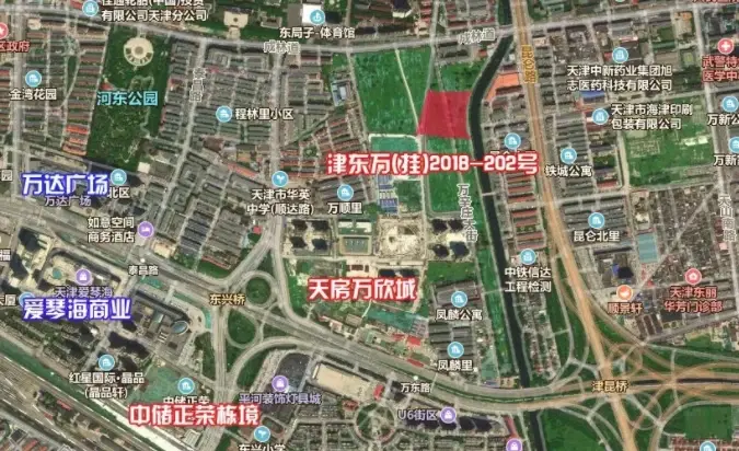 时隔三年河东再启土拍！大华首进天津 13亿元斩获津滨大道地块